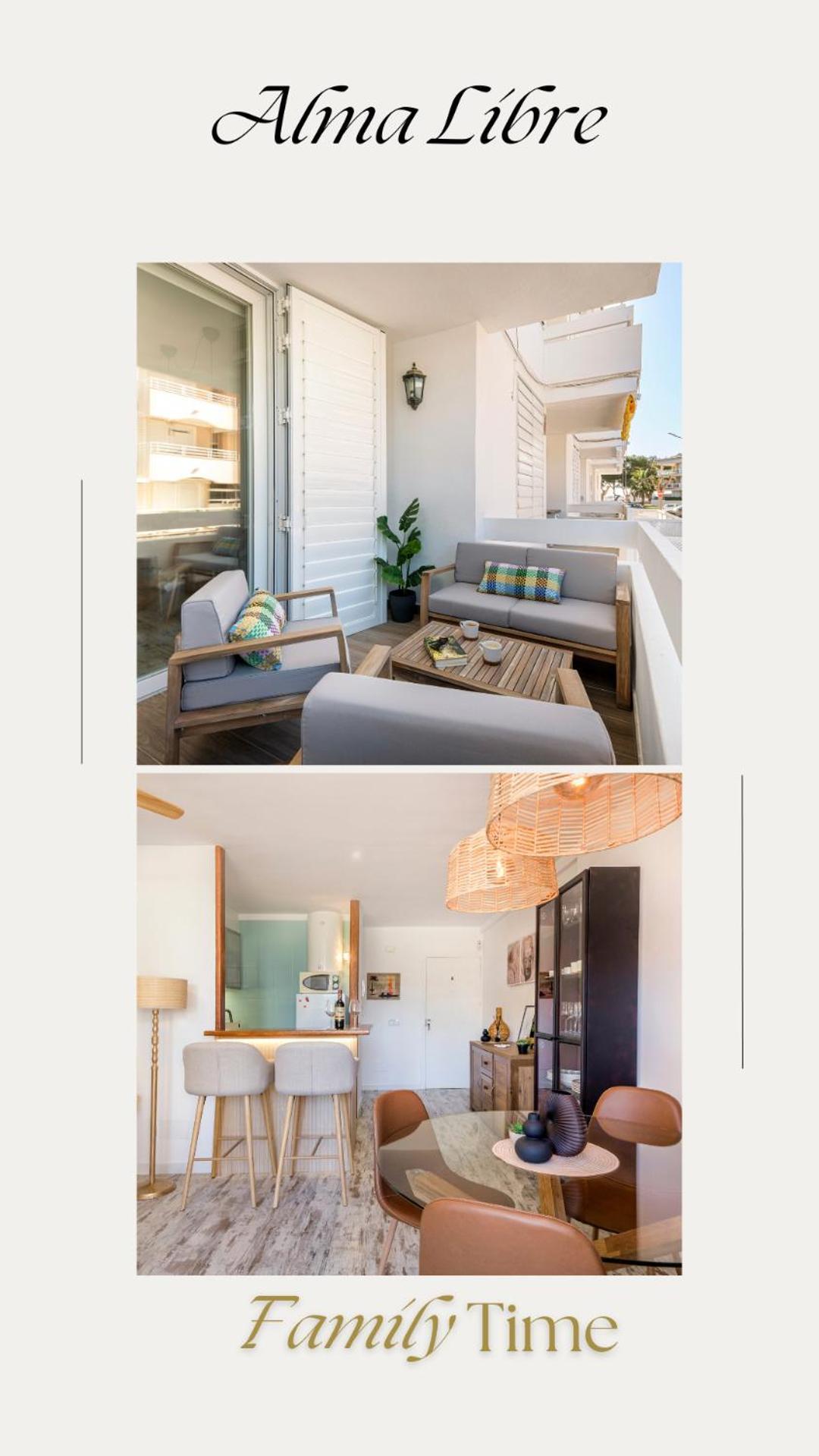 Alma Libre Beach Apartment Colonia de Sant Jordi Exteriör bild